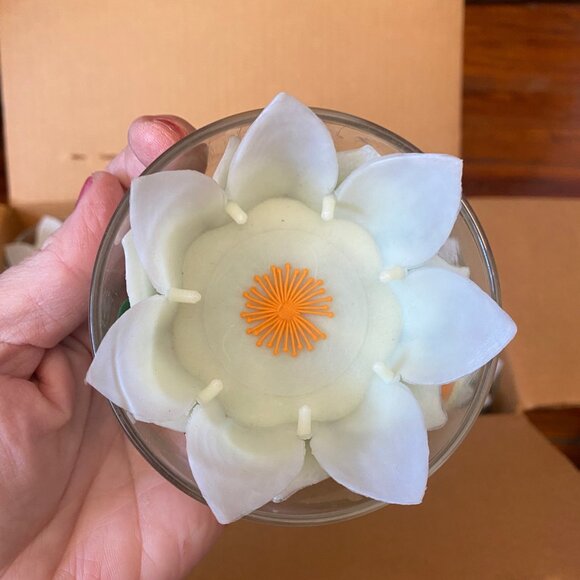 Retro 1950's Lotus Dessert Dishes By Rubel - Picture 5 of 9